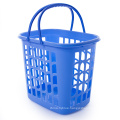 high quality plastic clothes washing basket whit handle